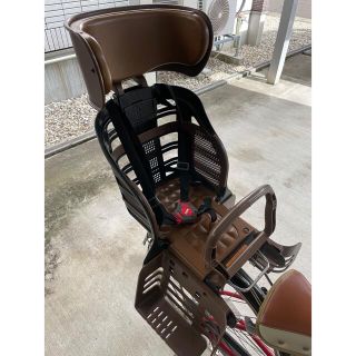 OGK - 【OGK製 ヘッドレスト付デラックスうしろ子供のせ】 自転車用