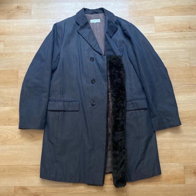 DRIES VAN NOTEN(ドリスヴァンノッテン)の1998aw dries van noten far coat 48 ライカ期 メンズのジャケット/アウター(チェスターコート)の商品写真