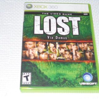 エックスボックス360(Xbox360)のxbox360★LOST VIA DOMUS 海外版★箱付・説明書付・ソフト付(家庭用ゲームソフト)