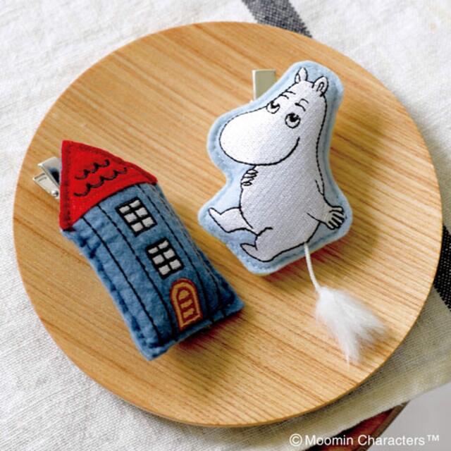 MOOMIN(ムーミン)のリンネル【付録】ムーミン谷の仲間たちのビッグトート & クリップ2種 3点セット レディースのバッグ(トートバッグ)の商品写真