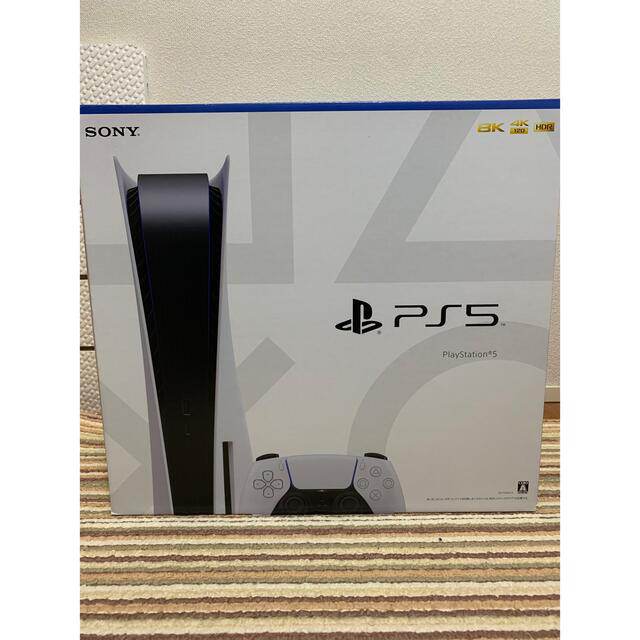 PlayStation(プレイステーション)のSONY PlayStation5 CFI-1100A01 エンタメ/ホビーのゲームソフト/ゲーム機本体(家庭用ゲーム機本体)の商品写真