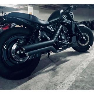 24時間以内発送 レブル250-500用 マフラー gem speed V2の通販 by