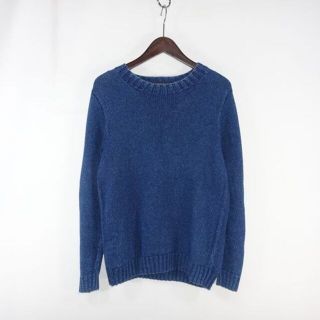 インバーアラン(INVERALLAN)のINVERALLAN INDIGO COTTON SWEATER(ニット/セーター)