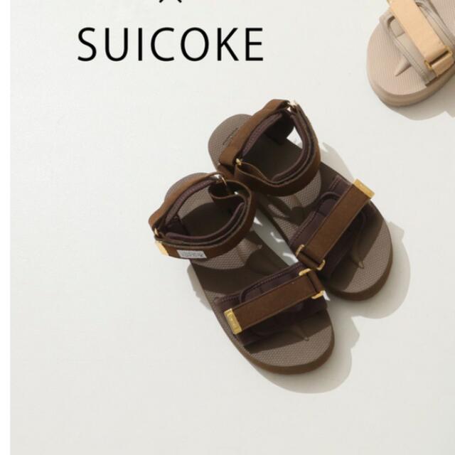 極美品！スピックアンドスパン　SUICOKE サンダル