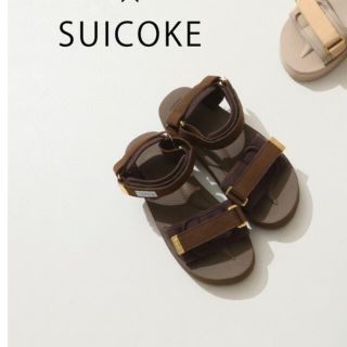 スピックアンドスパン(Spick & Span)の極美品！スピックアンドスパン　SUICOKE サンダル(サンダル)