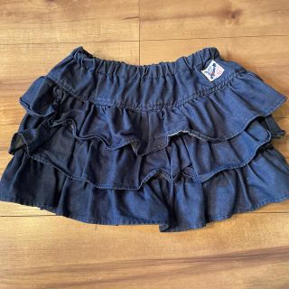 マーキーズ(MARKEY'S)のMARKEY'S デニム風フリルパンツ 140cm(パンツ/スパッツ)