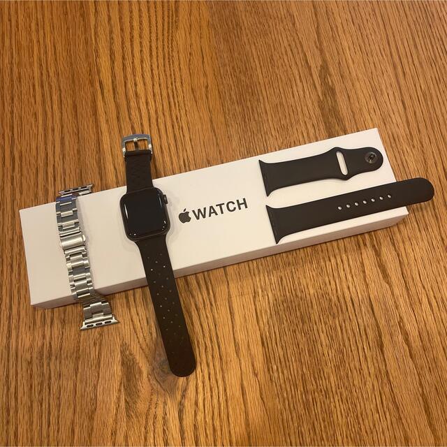 Apple Watch SE GPSモデル 40mmスペースグレイアルミニウム…-