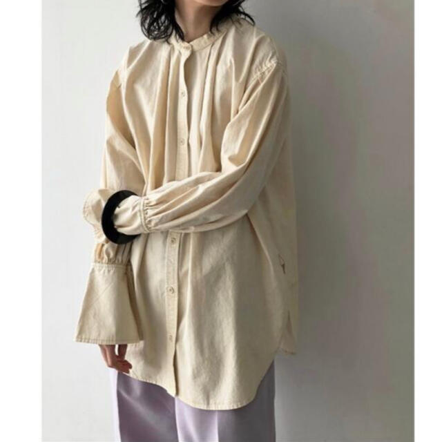 美品】TODAYFUL トゥデイフル セットアップ ゴールド ダブル シャツ-