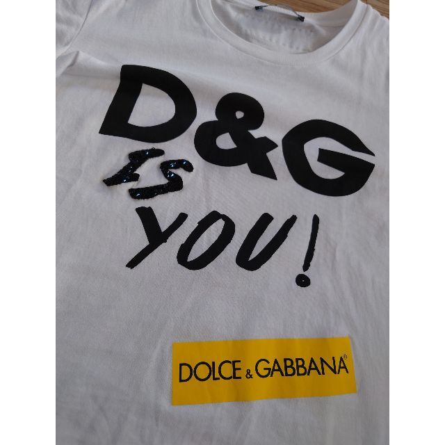 DOLCE&GABBANA(ドルチェアンドガッバーナ)のドルガバ　Ｔシャツ レディースのトップス(Tシャツ(半袖/袖なし))の商品写真