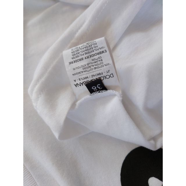 DOLCE&GABBANA(ドルチェアンドガッバーナ)のドルガバ　Ｔシャツ レディースのトップス(Tシャツ(半袖/袖なし))の商品写真