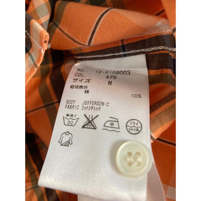 プラステ チェックシャツ 新品タグ付 サイズM