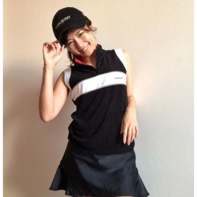 エマンゴルフ　AIMANT ノースリーブシャツ　ゴルフウェアー　新品 スポーツ/アウトドアのゴルフ(ウエア)の商品写真