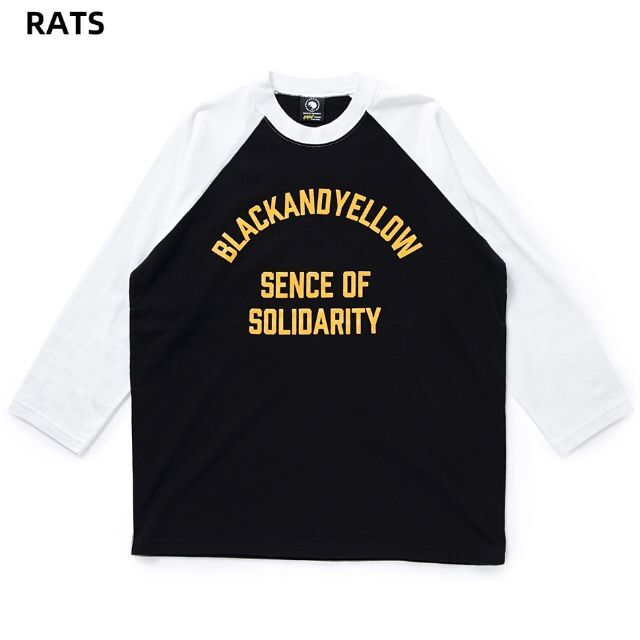 RATS - L キムタク着 rats ラッツ ラグランスリーブ 7分袖 T RATS - L キムタク着 rats ラッツ ラグランスリーブ 7分袖 T