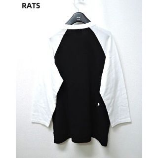 RATS - L キムタク着 rats ラッツ ラグランスリーブ 7分袖 Tシャツの