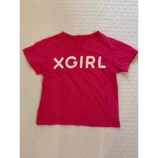 エックスガールステージス(X-girl Stages)のxgirlキッズ女の子半袖Tシャツ(Tシャツ/カットソー)