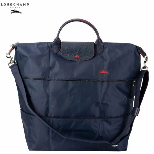 LONGCHAMP - @ロンシャン ル・プリアージュ クラブ ボストンバッグ ネイビー/レッドの通販 by FRIL-JAPAN's