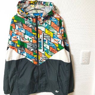 【VINTAGE】80's アディダスオリジナルス ナイロンジャケット S相当