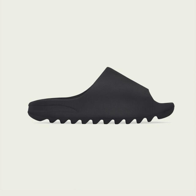 26.5cm YEEZY SLIDE BLACK “ONYX” サンダル靴/シューズ
