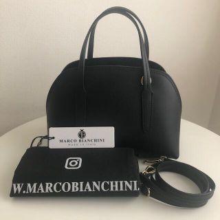 ユナイテッドアローズグリーンレーベルリラクシング(UNITED ARROWS green label relaxing)の新品未使用★MARCO BIANCHINI ★イタリア製レザーバッグ(ハンドバッグ)