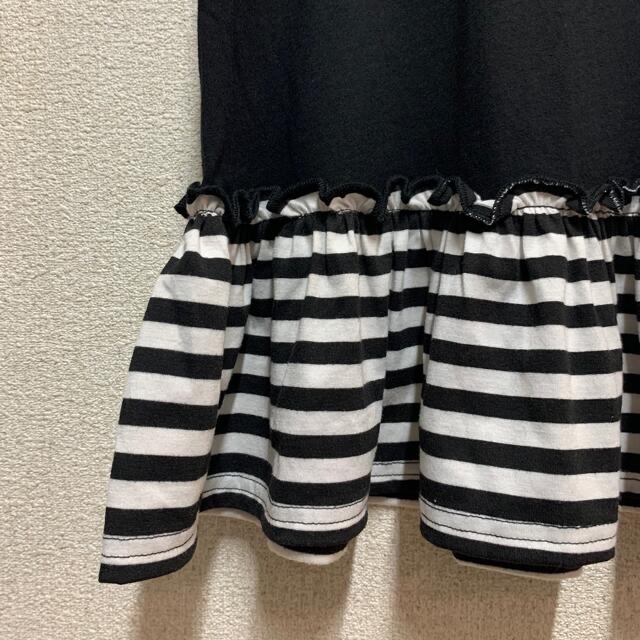 110 Bee des Bee 半袖ワンピース 2着 まとめ売り キッズ/ベビー/マタニティのキッズ服女の子用(90cm~)(ワンピース)の商品写真