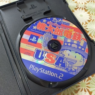 プレイステーション2(PlayStation2)のPS2 プレステ2 「桃太郎電鉄USA」(家庭用ゲームソフト)
