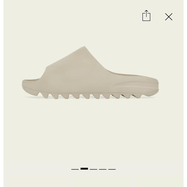 adidas(アディダス)のadidas Yeezy Slide "Pure" 26.5cm メンズの靴/シューズ(サンダル)の商品写真