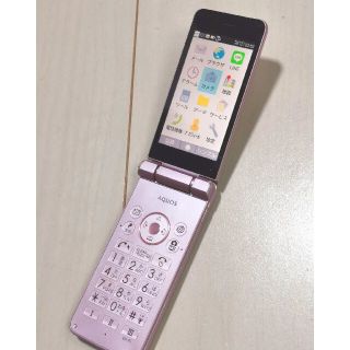 アクオス(AQUOS)のAQUOS ケータイ2 602SH ピンク(携帯電話本体)