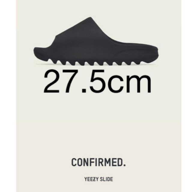 adidas YEEZY SLIDE “ONYX” .5cm 上品