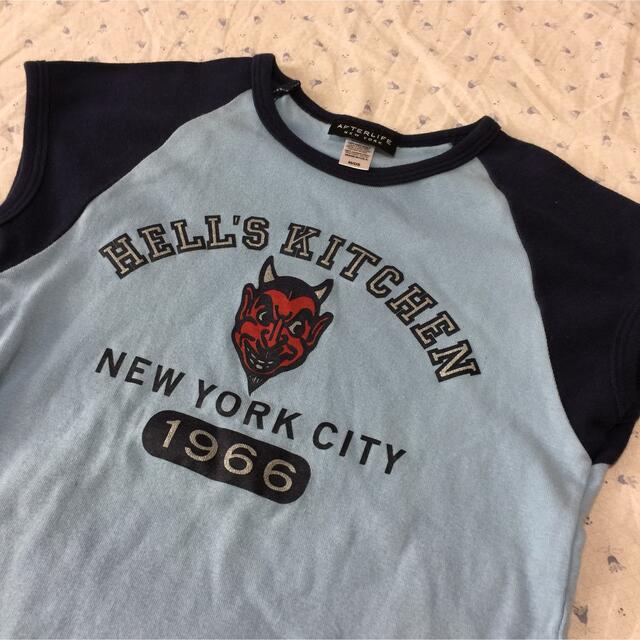 BARNEYS NEW YORK(バーニーズニューヨーク)の美品　AFTER LIFE NEW YORK アメリカ製 インポート  Tシャツ キッズ/ベビー/マタニティのキッズ服女の子用(90cm~)(Tシャツ/カットソー)の商品写真