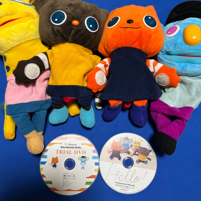 あらかじめ ワールドワイドキッズ DVD CD 人形 セット WWKの通販 by osero3105's shop｜ラクマ ベビー