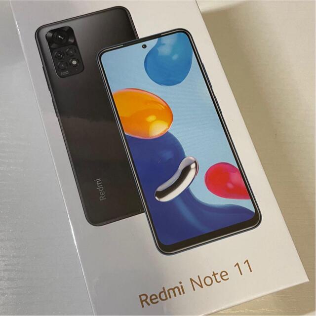 スマートフォン本体Xiaomi Redmi Note 11