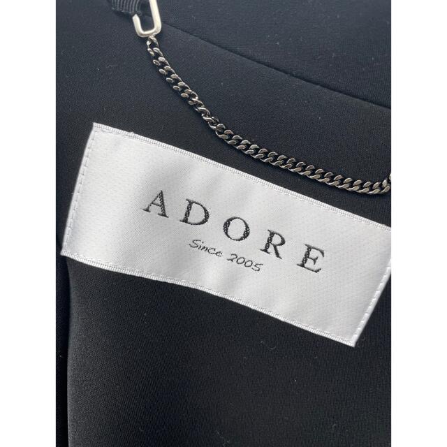 1日限定値下げ！adore アドーア　ロングジレ　ベスト　ブラック 1