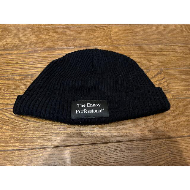 ennoy FLEECE CAP BLACK エンノイ キャップ-