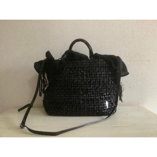 eb.a.gos エバゴス　  トリコ2way バッグ　BLACK(ショルダーバッグ)