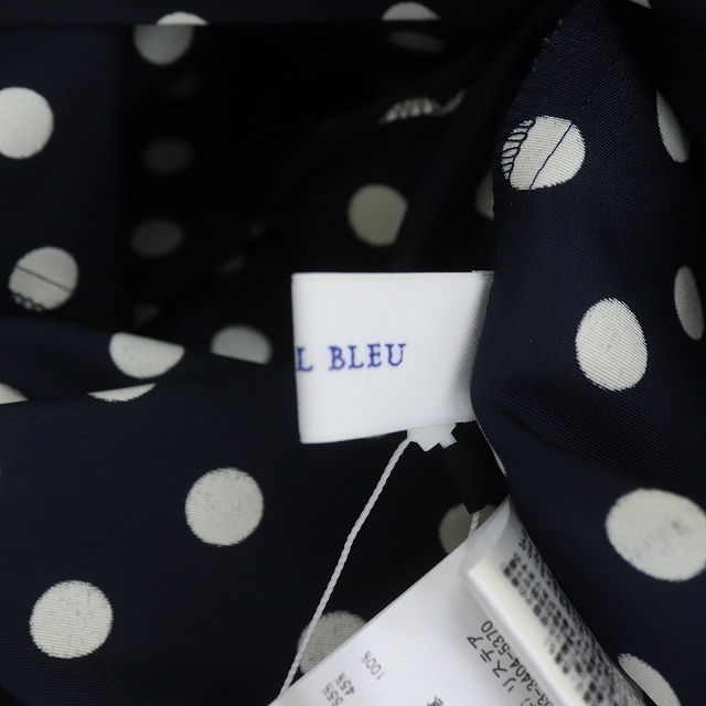 LE CIEL BLEU(ルシェルブルー)のルシェルブルー 21AW ドットレイヤード マキシスカート ロング フレア レディースのスカート(ロングスカート)の商品写真