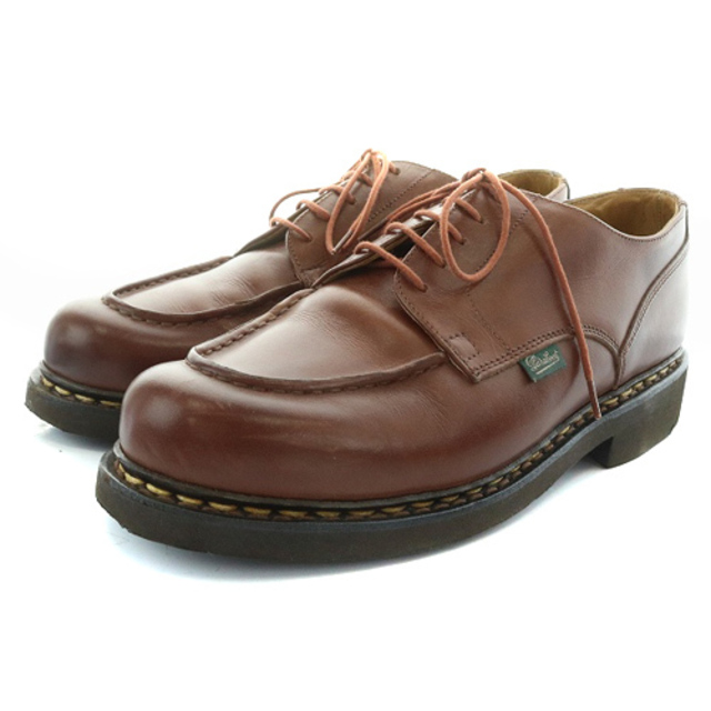 Paraboot(パラブーツ)のパラブーツ Uチップ ビジネスシューズ レザー 7 25.5cm 茶色 メンズの靴/シューズ(ドレス/ビジネス)の商品写真