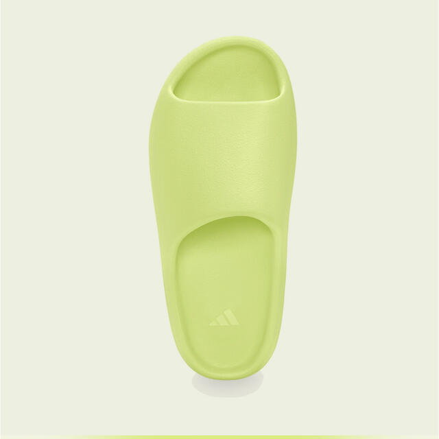 センチ adidas - YEEZY SLIDE GLOW GREEN 27.5センチ 新品未使用の通販 ...