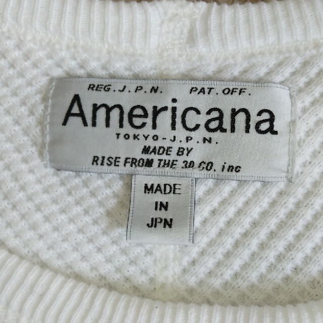 AMERICANA(アメリカーナ)の厚手の長袖シャツ レディースのトップス(カットソー(長袖/七分))の商品写真