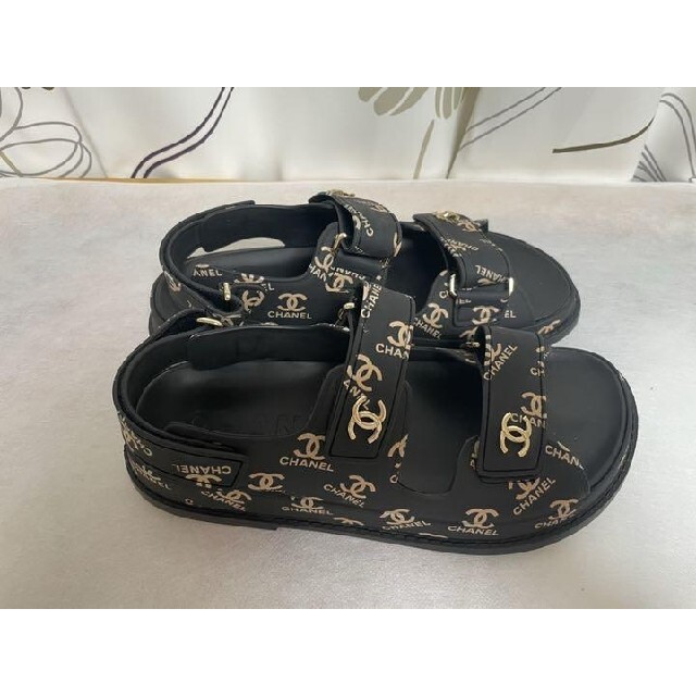愛用 CHANEL - ほぼ未使用 試着のみ極美品 シャネル スポーツサンダル