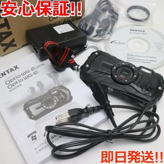 ペンタックス(PENTAX)の超美品 WG-2 オールブラック (コンパクトデジタルカメラ)