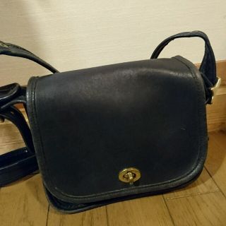 コーチ(COACH)のAYA☆様専用☆オールドコーチ ショルダーバック 黒(ショルダーバッグ)