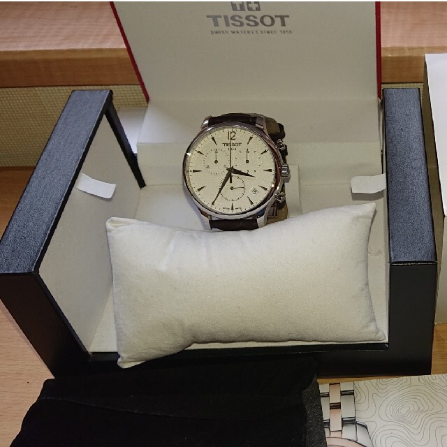 TISSOT - TISSOT ティソ 1853 トラディション T063617A クロノグラフの