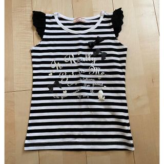 ベルメゾン(ベルメゾン)の☆ベルメゾン ボーダー ノースリーブTシャツ 130cm☆(Tシャツ/カットソー)