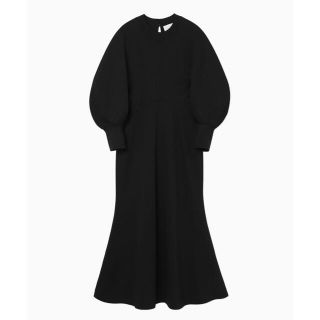 マメ(mame)のClassic Cotton Dress - black(ロングワンピース/マキシワンピース)