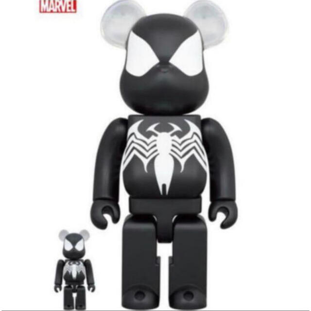 BE@RBRICK SPIDER-MAN BLACK 100％&400％