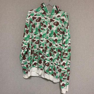 アベイシングエイプ(A BATHING APE)のA BATHING APE BAPESTORE 仙台店舗限定カラー サル迷彩(パーカー)