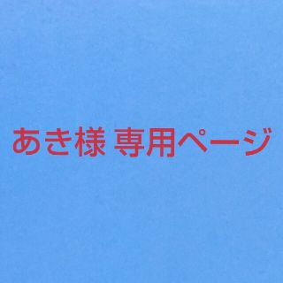 あき様 専用ページ(その他)