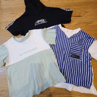 ザショップティーケー(THE SHOP TK)の子供服　半袖　THE SHOP TK　3can4on　110サイズ　3枚セット(Tシャツ/カットソー)