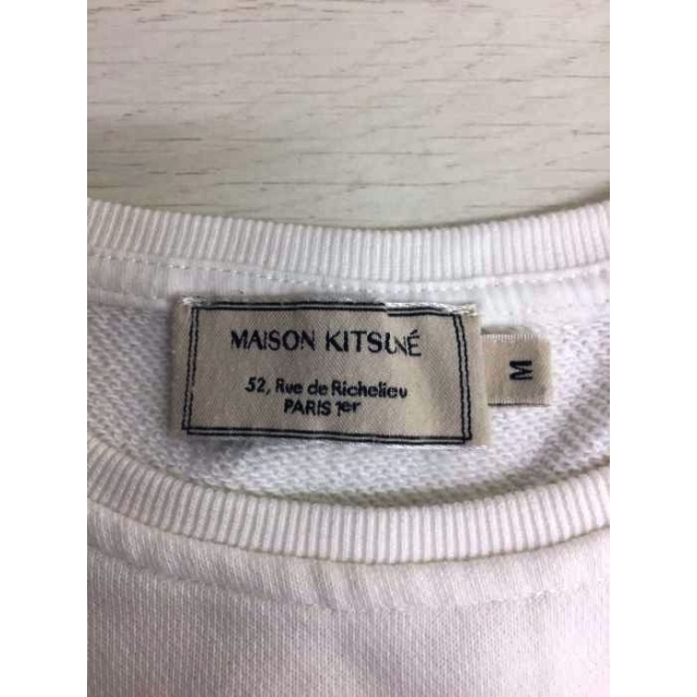 MAISON KITSUNE'(メゾンキツネ)のmaison kitsune(メゾンキツネ) ロゴプリント スウェットシャツ レディースのトップス(トレーナー/スウェット)の商品写真