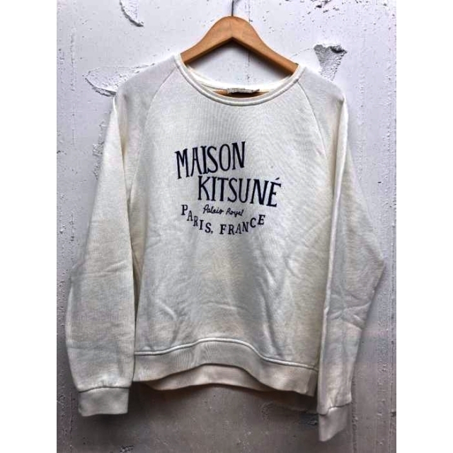 MAISON KITSUNE'(メゾンキツネ)のmaison kitsune(メゾンキツネ) ロゴプリント スウェットシャツ レディースのトップス(トレーナー/スウェット)の商品写真